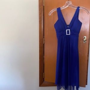 Women’s Dressy Dress Blue by Taboo Size Small